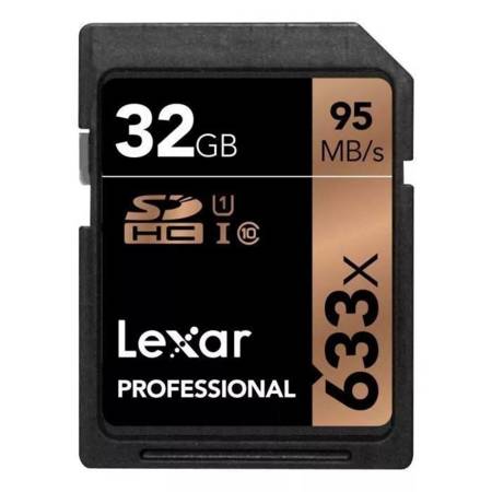 Lexar LSD32GCB1AP633 Professional 633X SD Card - 32GB EU